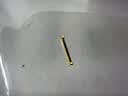 赛菲尔礼物黄金耳钉足金999.9男女迷你养耳棒耳饰 约0.05克长约7mm 单支 实拍图