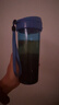 特百惠（Tupperware）茶韵500ml塑料杯男女士学生运动水杯子大容量泡茶杯 纯净蓝 实拍图