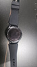 猜那三星Galaxy Watch3 45mm硅胶表带Gear S3 Classic运动S4 46mm腕带 黑色 硅胶表带 大号 L长码 实拍图