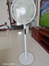 美的（Midea）【幸运草安睡1S】一级能效直流变频声控电风扇家用遥控卧室静音落地扇台式桌面抗菌大风力转页扇 实拍图