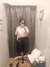 优衣库牛仔中裤/水洗产品男装女装短裤484209 66 蓝色 4XL 实拍图