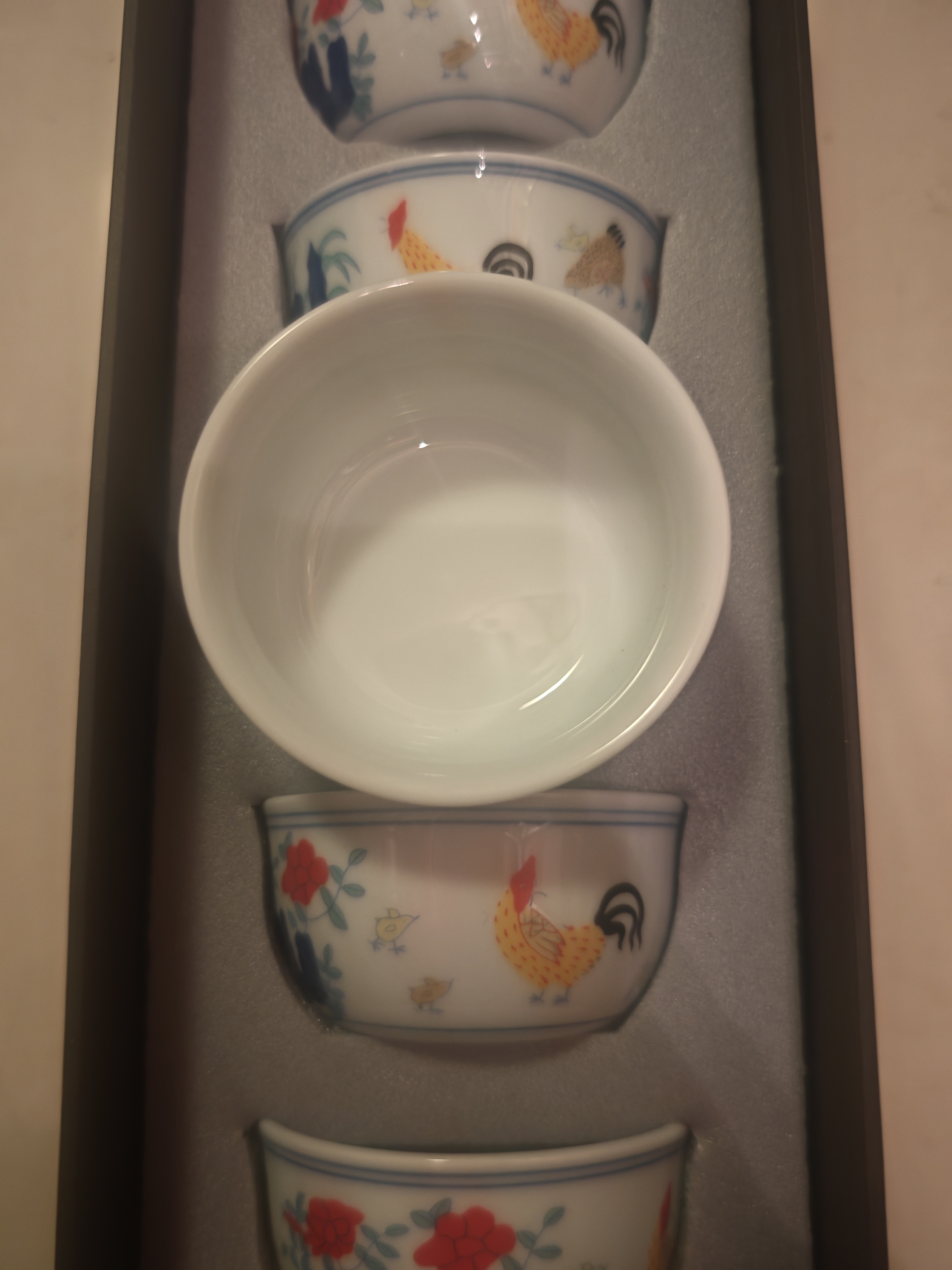 MULTIPOTENT茶杯仿古2.8亿明成化斗彩鸡缸杯 茶杯品茗杯功夫茶具主人杯 实拍图