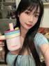 世大家保温杯女生水杯高颜值大容量玻璃内胆桌面咖啡吸管杯新款双胆杯子 实拍图