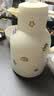 哈尔斯（HAERS）全钢保温杯水杯男女学生316不锈钢杯子 樱花粉350ml 实拍图