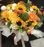 冉子花坊鲜花速递同城配送向日葵混搭抱抱桶玫瑰送女友爱人生日礼物真鲜花 抱抱桶混搭 实拍图