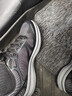 斯凯奇（Skechers）男鞋跑鞋透气网面跑步鞋舒适缓震回弹休闲运动鞋 BKGY黑灰 41 实拍图