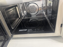 美的（Midea）空气炸微波炉烤箱一体机复古奶油风高颜值无油低脂大功率APP智能AI变频不锈钢内胆25L（PC23F5W） 实拍图