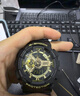 卡西欧（CASIO）手表男G-SHOCK黑金运动电子学生智能日韩表送男友礼物GA-110GB-1A 实拍图