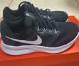 耐克NIKE女跑步鞋透气RUN SWIFT 3运动鞋春夏款DR2698-002黑白37.5 实拍图