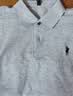 啄木鸟（TUCANO）短袖t恤男纯棉舒适商务休闲经典翻领polo刺绣上衣爸爸装 花灰 XL 实拍图