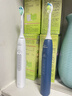 飞利浦（PHILIPS）Sonicare电动牙刷钻石3系 6730升级官方旗舰店送父母男生女生情侣装生日礼物 【心动CP套装】皓月白+星云蓝 实拍图