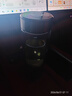 希诺双层玻璃杯磁吸式茶水分离杯子男高档茶杯水杯XN-7012本色 300mL 实拍图