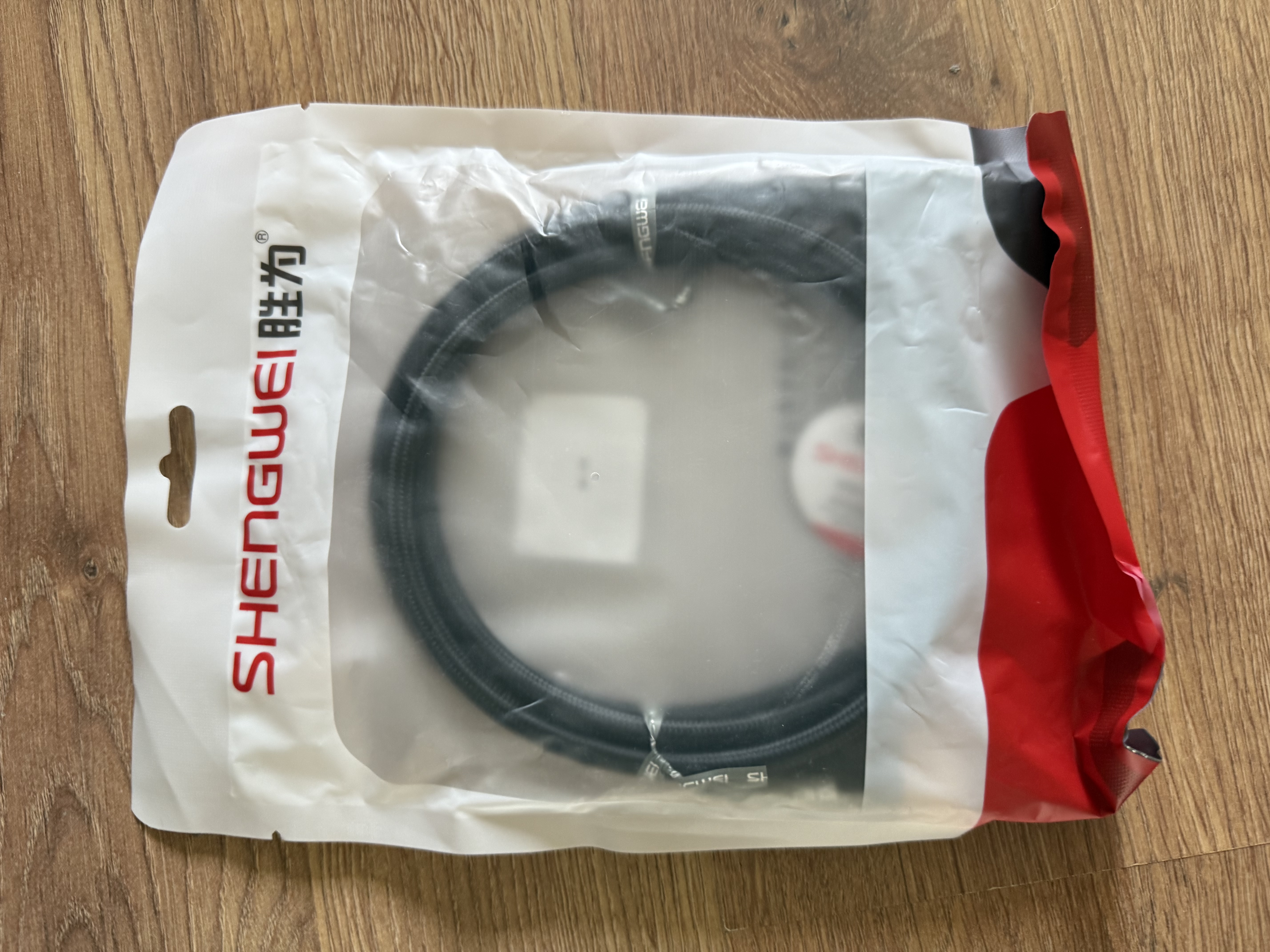 胜为（shengwei）DP线1.4版 1.5米 4K144Hz 2K240Hz8K高清视频线DisplayPort连接电脑游戏电竞显示器传输线ADD1015G 实拍图