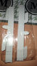 可折叠垃圾桶家用橱柜壁挂式塑料袋挂架厨房浴室收纳架垃圾袋支架 折叠收纳架【白色】1个 实拍图