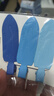 无痕发夹女新款侧边前额刘海夹卡子化妆发卡高级感鸭嘴夹子头饰品 蓝色系3个装 实拍图