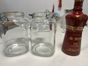 拜杰玻璃密封罐储物瓶泡酒容器玻璃瓶子蜂蜜瓶罐头瓶泡菜坛子1500ml*2 实拍图