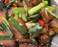 阮小哥 腊肉腊瘦肉500g净重 川味烟熏咸肉熟食腊味农家土特产土猪下酒菜 实拍图