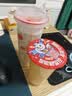 希乐扣饭盒微波炉加热专用碗上班族带饭餐盒玻璃保鲜盒分隔便当盒 琥珀色二隔1040ml 实拍图