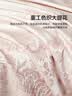 水星家纺四件套床上100支长绒棉纯棉100%a类丝滑被套床单双人轻奢高级1.8m床花园 实拍图