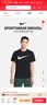 耐克(NIKE)春夏男短袖T恤 纯棉 运动休闲 舒适百搭 DC5095-100 白XXL 实拍图
