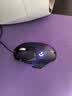 罗技（G） G502 HERO主宰者 有线鼠标 游戏鼠标  g502hero  可配重HERO引擎 礼盒送男友 RGB炫彩灯光 G502H（蓝紫防滑贴） 实拍图