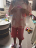 笛莎（DEESHA）【7A抑菌棉】女童春夏短袖五分裤家居服套装宝宝两件套睡衣 实拍图