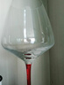 青苹果水晶玻璃红领结红酒杯460ML两只 勃艮第葡萄酒高脚杯 实拍图
