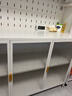 婴儿喂养台收纳柜宝宝用品整理置物架靠墙一体大容量多功能储物柜 【加厚碳钢款】白5层长120+全配件（孕婴级环保材质） 实拍图