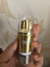 雷士（NVC）螺口灯泡led灯泡超亮尖泡蜡烛泡吊灯壁灯家用照明节能灯 力荐-【E27】7瓦三色 LED尖泡 实拍图