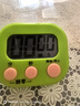 定时器开关计时器 厨房闹铃学生做题可爱倒计时提醒器 小学生儿童计时器烹饪厨房商用餐饮店 绿色 1个 实拍图