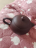 束氏宜兴原矿紫泥手工紫砂壶紫泥手工制作紫砂茶具养生壶泡茶壶礼盒 实拍图