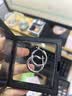 VLIFE耳钉女素圈2026年新款高级感圈圈耳环女百搭耳圈女耳饰女 S925银针耳圈 一对装 实拍图