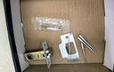 虎顿（HOTUN）卫生间门锁通用型无钥匙家用洗手间厕所门浴室铝合金门锁L11银色 实拍图