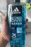 阿迪达斯（adidas）沐浴露男士专用洗发水洗面奶三效合一 游泳去氯保湿 舒缓600ml 实拍图