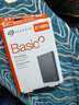 希捷（SEAGATE）移动硬盘2TB USB3.0 简系列2.5英寸 灰色 机械硬盘 便携大容量 笔记本电脑外接 外置办公 家庭存储 实拍图