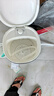 VCJ洗衣机半全自动迷你洗衣机小型洗脱一体小型家用母婴内衣裤洗袜子神器儿童单身人宿舍出租房 新4.5KG【立体水洗去污*定时降噪快洗】珍珠白 实拍图