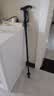 凡卡印象登山杖 超轻伸缩行山拐杖折叠徒步爬山装备户外登山行山杖 内置弹簧减震【T柄四节-黑色】 实拍图