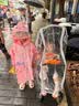 婴儿推车挡风雨罩小虎子丸丫口袋车遛娃神器防风雨衣加厚通用配件 平顶车通用透明银边/雨罩双开门 实拍图