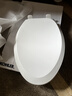 科勒（KOHLER）科勒马桶盖板配件原装缓降盖普通马桶盖马桶坐便器盖板座便器盖 V型4713旗舰款缓降盖板 实拍图