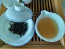不拙白瓷手绘三才盖碗茶杯羊脂玉单人茶具敬茶碗青荷悬停盖碗三件套 实拍图