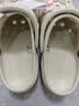 卡骆驰（CROCS）【预售】白鹿同款经典云朵洞洞鞋时尚百搭女鞋花园鞋|206750 骨白色-2Y2(含智必星)【预售】 40 (260mm) 尺码偏小，建议选大一码 实拍图