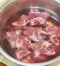 荤八厨内蒙古牛脊骨2斤净重 新鲜黄牛肉生鲜牛骨头带肉蝎子脖火锅食材 实拍图