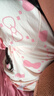 笛莎（DEESHA）【7A抑菌棉】女童春夏短袖五分裤家居服套装宝宝两件套睡衣 实拍图