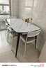 宜家（IKEA）VIHALS维哈斯椅子家用靠背椅休闲椅餐桌椅阳台椅 白色椅子 实拍图