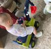 babycare儿童工程车1-3岁学步车挖土机防侧翻抓地轮胎户外沙滩玩具车 实拍图