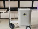 爱尔威（Airwheel）电动行李箱可骑行智能拉杆登机箱可坐可代步20英寸 SX豪华版一粉 实拍图