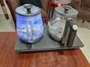 FUNORK全自动上水电热水壶 茶台烧水壶家用办公一体机茶桌茶几嵌入式茶具电茶炉套装 RY-10钛灰色蒸茶款 实拍图