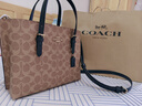 蔻驰（COACH）【品牌直供】女士MOLLIE25中号单肩手提托特包CV965卡其棕色礼物 实拍图