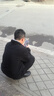 罗蒙（ROMON）纯色商务职业正装男士衬衫工装男装长袖衬衣男CS108黑色3XL 实拍图