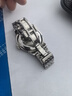 istrap天梭表带力洛克1853男士原装T41/T006手表链配件精钢适用天梭表带钢带 19mm丨银色【专用弧口 实心精钢】 实拍图